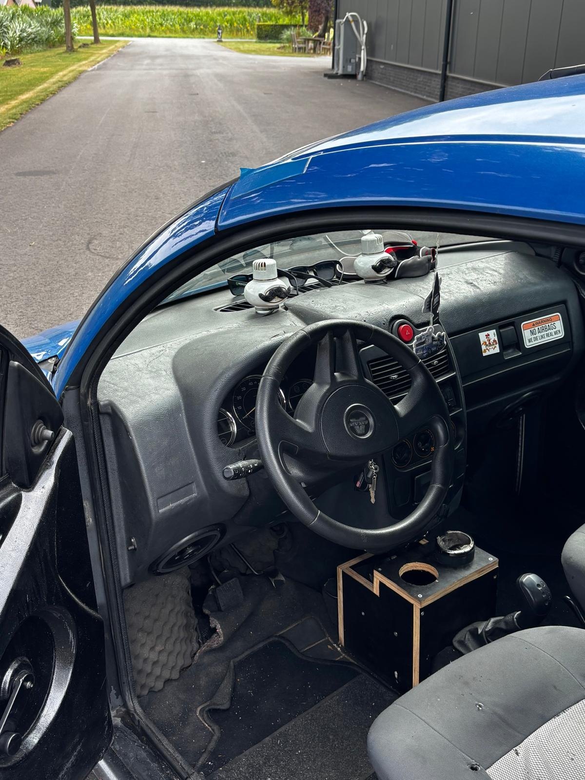 Dashboard en stuur.